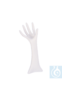 Dekohand weiss lackiert 300 mm Für die effektvolle Präsentation von Arm- bzw....