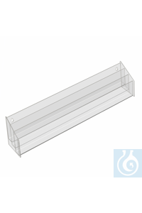 Thekenaufsteller Acryl transparent 3-stu Gefertigt aus hochwertigem...