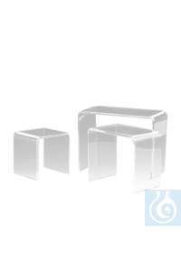 Dekobrücken Set de Lux Gefertigt aus hochwertigem transparentem Acrylglas,...