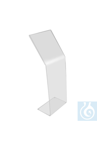 Info-Ständer Acryl transparent 850 mm Info-Ständer gefertigt aus hochwertigem...