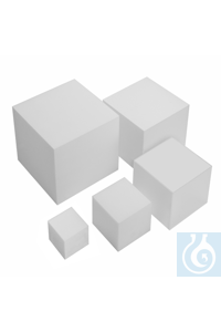 Würfel satiniert 100 x 100 x 100 mm Eine Seite offen.Gefertigt aus...