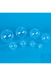 Kugel transparent Ø 120 mm Transparent mit glänzender Oberfläche, 2-teilig...