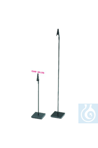 Preis- und Schilderhalter 200 mm Mit eckigem Metallfuss, gut stehend, Fuss...