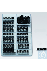 Preissystem 7 mm weiss/shwarz Aus Kunststoff, zusammensteckbar, 340-teilig,...