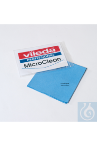 Vileda Microclean Eignet sich vorzüglich zum Reinigen von Kunststoff-Displays...