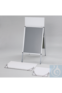 Aufsatzschild A2 Kunststoff weiss, zur individuellen Beschriftung, zum...