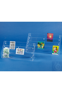 Kartenständer Acryl transparent 4-stufig Gefertigt aus hochwertigem...