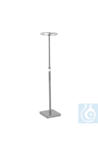 Kettenständer Elegant und massiv, Metall verchromt, schwerer Fuss 100 x 100...