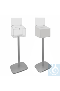 Stand-Urne gross Gefertigt aus hochwertigem transparentem Acrylglas, farblos....
