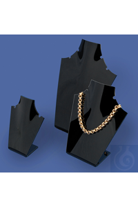Ketten-Display Acryl schwarz 120 mm Bei Nichtgebrauch auch platzsparend,...