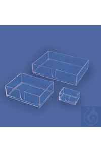 Visitenkarten-Box Stabile Ausführung für Mehrfachstapelung.Gefertigt aus...