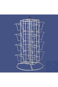 Thekendrehständer 16 Fächer 148 x 105 mm 4-seitig, 16 Fächer im Querformat...