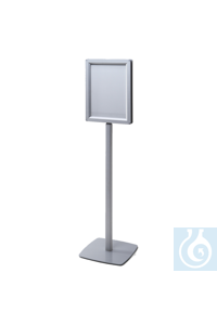 Info-Ständer A4 doppelseitig Aus Aluminium eloxiert mit...