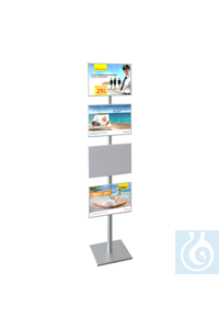 Info- und Plakatständer Luxury 4x A3 Info- und Plakatständer «Luxury» 4x A3...