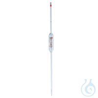 pipette - glass - volumetric - Class A - amber scale - 10 ml