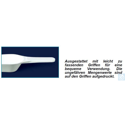 Probenschaufel-PP-freistehend-250 ml-weiss