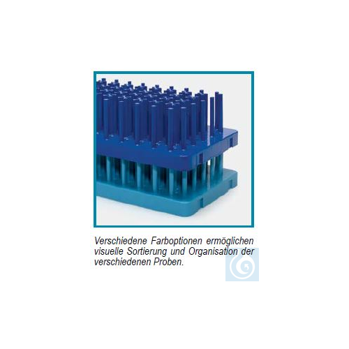 tube rack-ABS-hedgehog ( peg ) type-for tubes 1...