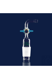 adapters-with nozzle-bend-with stopcock-cone : NS 29/32 adapters - with nozzle - bend - with...