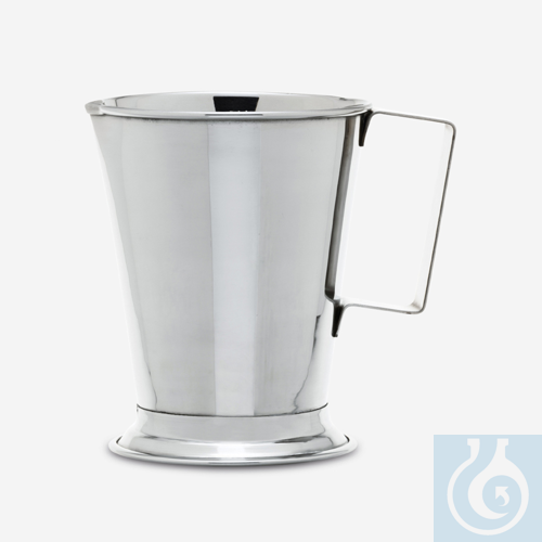 MESSBECHER MIT HENKEL-EDELSTAHL-D=150 MM -H=220...