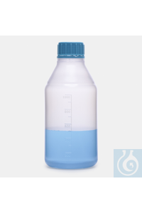 STEEP-BREASTED FLESSEN-PP-HELDER-GL 45 -100 ML Laboratoriumflessen gemaakt van speciaal...