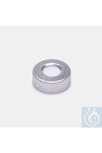 cap + septa-silicone / PTFE-without slit-for N20 vials cap + septa - silicone / PTFE - without...