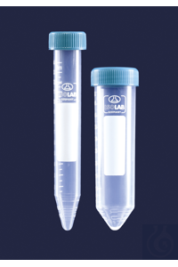 ZENTRIFUGENRÖHRCHEN-SEPARATER SCHRAUBVERSCHLUSS- PP-KONISCH-UNSTERIL-15 ML Zentrifugenröhrchen,...