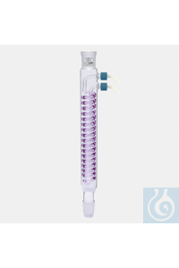 condenser-dimroth-250 mm-Socket : NS 29/32-Cone : NS 29/32-P.P side arm condenser - dimroth - 250...