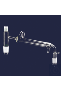 distilling link-with condenser-with vac. adapter-Cone(s) : NS 29/32-400 mm distilling link - with...