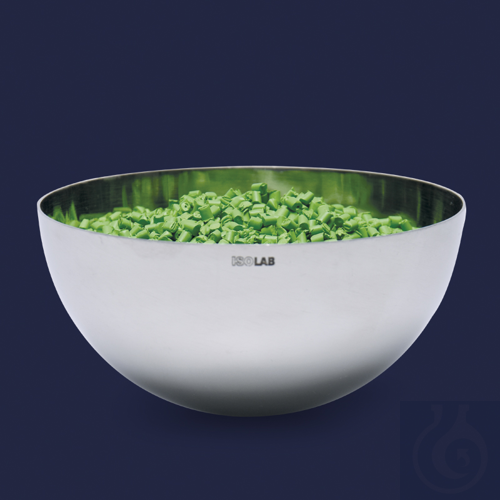 evaporating dish-stainless steel-round base-80 mm