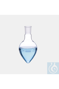 flask-pear shape-socket : NS 29/32-250 ml flask - pear shape - socket : NS 29/32 - 250 ml