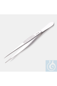 SEZIERPINZETTE-EDELSTAHL-SCHARF/GERADE-200 MM Sezierpinzette, Edelstahl, gerade / gebogene...