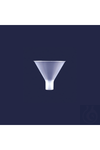PULVERTRICHTER-PP-D=80 MM-AUSLAUFÖFFNUNG 21MM Pulvertrichter, hergestellt aus Polypropylen zum...