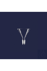 PULVERTRICHTER-GLAS-D=100 MM-NS 24/29