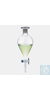 SCHEIDETRICHTER-KONISCH-GRAD. -PTFE KÜKEN-100 ML Scheidetrichter, konisch, graduiert, hergestellt...