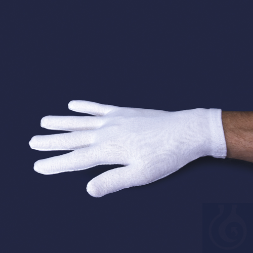 Handschuhe-Baumwolle-Weiss
