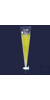 imhoff cone - glass - with stopcock