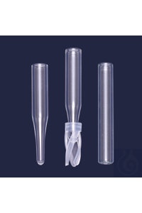 3Artikel ähnlich wie: MIKROEINSATZ FÜR PROBENFLÄSCHCHEN-KLAR -KONISCH-N11-0,1ML-5,0x31,0 MM...