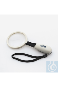 LOUPE DE POCHE-ECLAIRAGE-AD = 60x140 MM -DIMENSION DE LA LOUPE 60x100 MM Loupe à main, offre une...