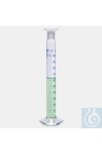 MISCHZYLINDER-"A" KBHOHE FORM-BLAU GRAD.-500 ML-NS 34/35