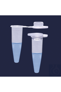 PCR Gefäße-flache Kappe-0,2 ml-steril PCR-Röhrchen für 0,2 ml, einzeln,  werden aus sehr klarem,...
