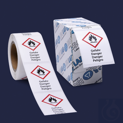 safety labels-GHS 5-warning-37 x 52 mm