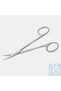 SEZIERSCHERE-EDELSTAHL-GEBOGEN-130 MM Sezierschere, Edelstahl, gebogen / gerade,  hergestellt aus...