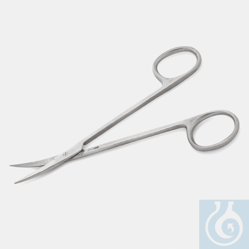 SEZIERSCHERE-EDELSTAHL-GEBOGEN-130 MM