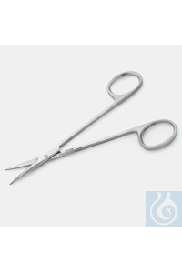 ONTLEEDSCHAAR-ROESTVRIJ-STAAL-RECHT-130 MM Dissectieschaar, roestvrij staal, gebogen / recht,...