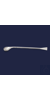 spatula - stainless steel - poly - 180 mm