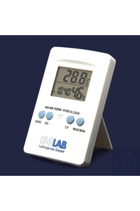 THERMOHYGROMETER--50°C/+70°C Tafelthermohygrometer, LCD, deze elektronische tafelthermohygrometer...