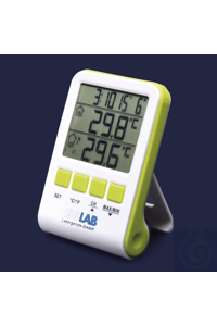 Thermometer LCD-display-Min Max-met draadloze meetzender Thermometer, Min / Max, draadloos, deze...