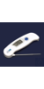 Thermometer mit LCD Anzeige-127 mm langer Stahlmeßfühler Thermometer mit einklappbarer Sonde,...