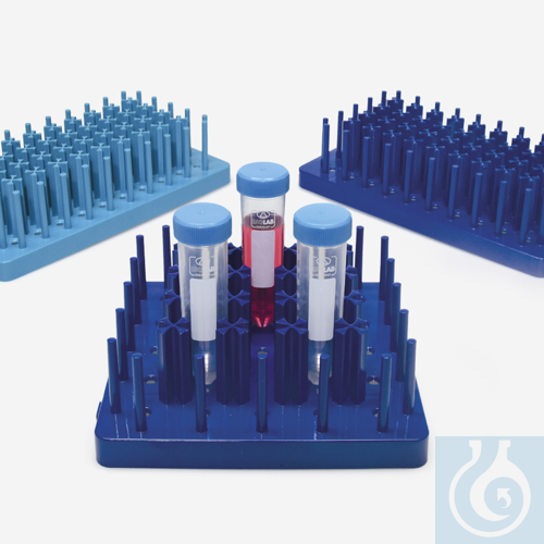 tube rack-ABS-hedgehog ( peg ) type-for tubes 1...
