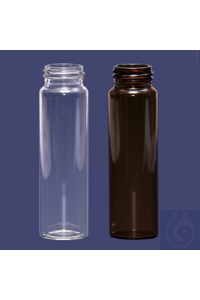 vial-screw cap-N24-27,5x95 mm-40 ml-clear vial - screw cap - N24 - 27,5x95 mm - 40 ml - clear